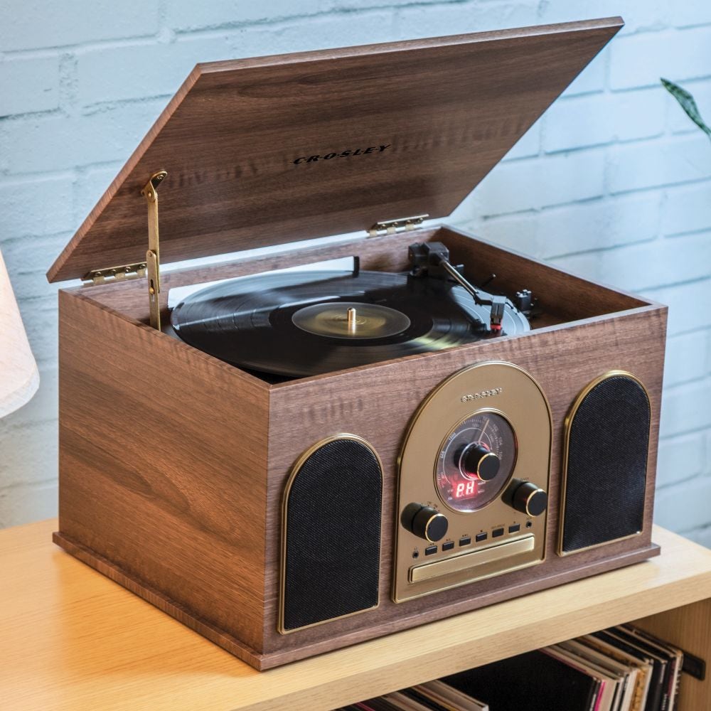 HAYES 8-IN-1 RECORD PLAYER | Crosley Radio