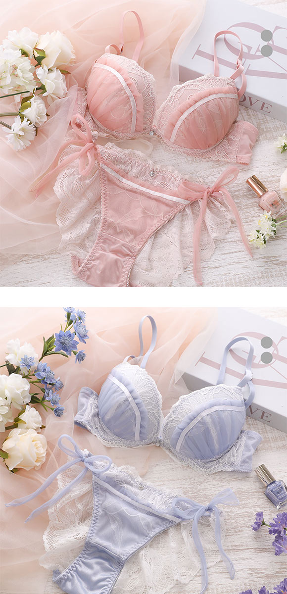 ココランジェ グラマラスミニョンヌ ブラジャー ショーツ セット