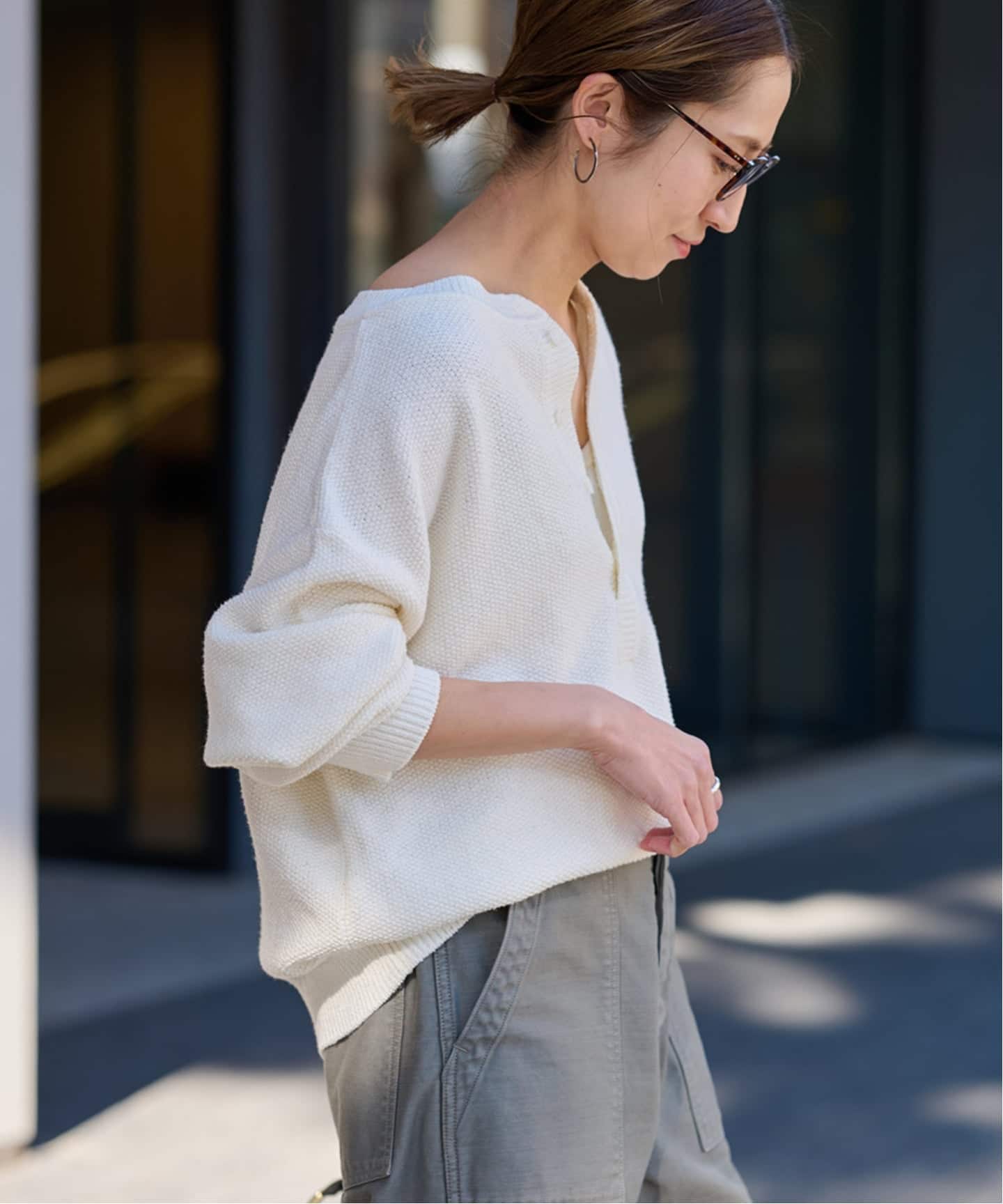 ≪追加≫カノコ2WAYヘンリーニット 2（ニット／セーター）｜FRAMeWORK