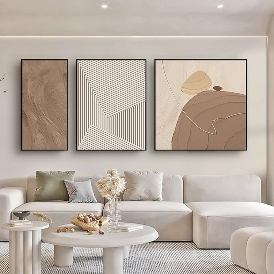 Amazon.co.jp: アートパネル 抽象 3枚セット飾り絵 ポスター 壁掛け