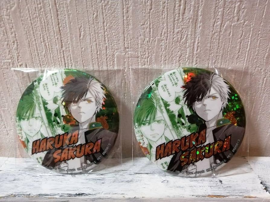 WIND BREAKER ウィンブレ マズル ホログラム缶バッジ 桜