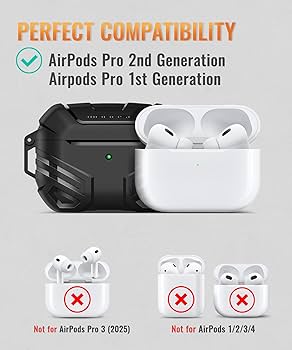 Amazon.com: MOBOSI for AirPods Pro 2 Case with Lock, Compatible