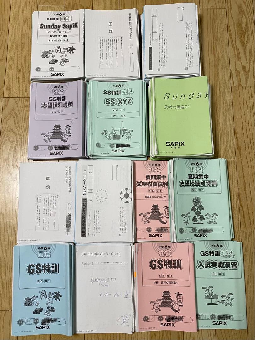 2024年度受験 サピックス 6年 SS開成テキスト SAPIX中学受験ガイド 2024年度入試用 / サピックス小学部