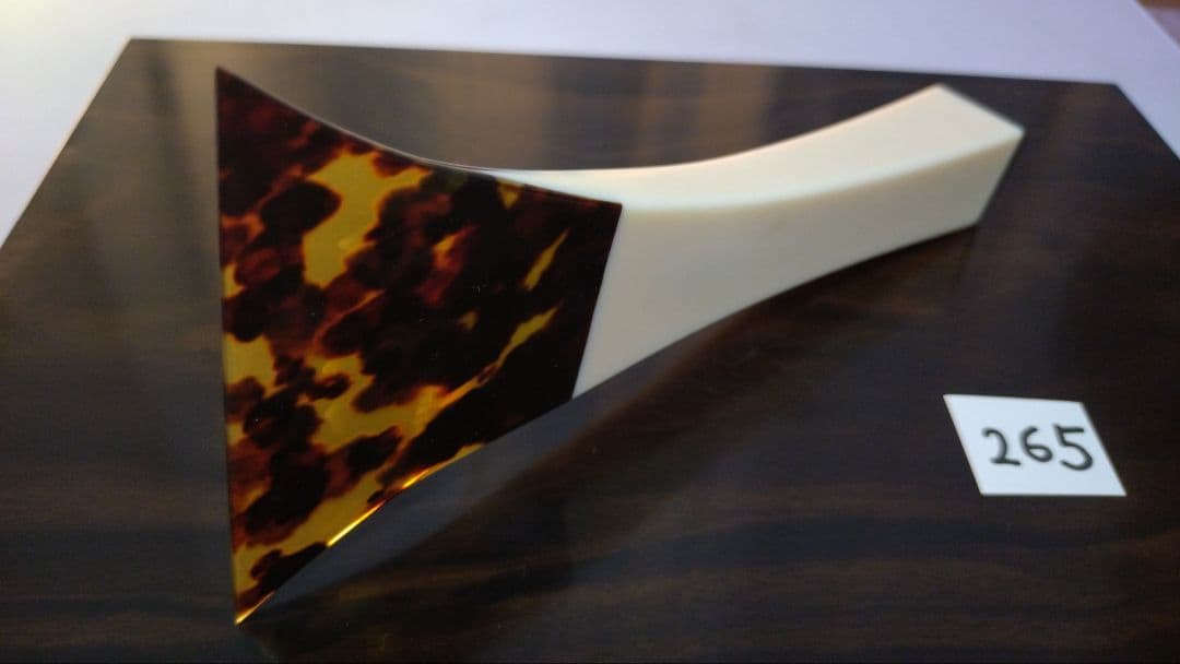 三味線バチ【送料無料】m265 楽天市場】≪初心者用≫【 東亜製 民謡撥 教材用 (35号 / 40号) 】民謡