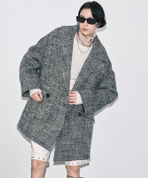 MAISON SPECIAL（メゾンスペシャル）の「ビッグヘリンボーンミドル