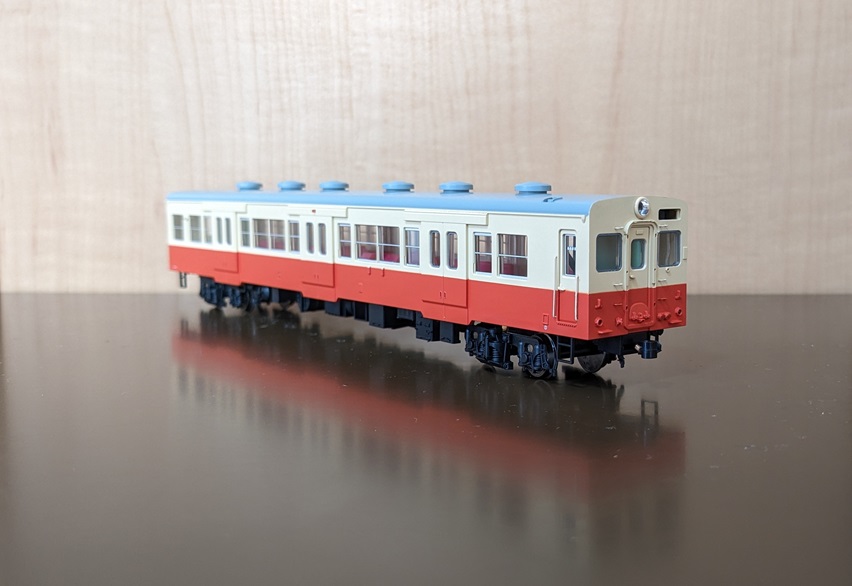 国鉄30系気動車】HOゲージのキハ35を入手、トラムウェイ製品です